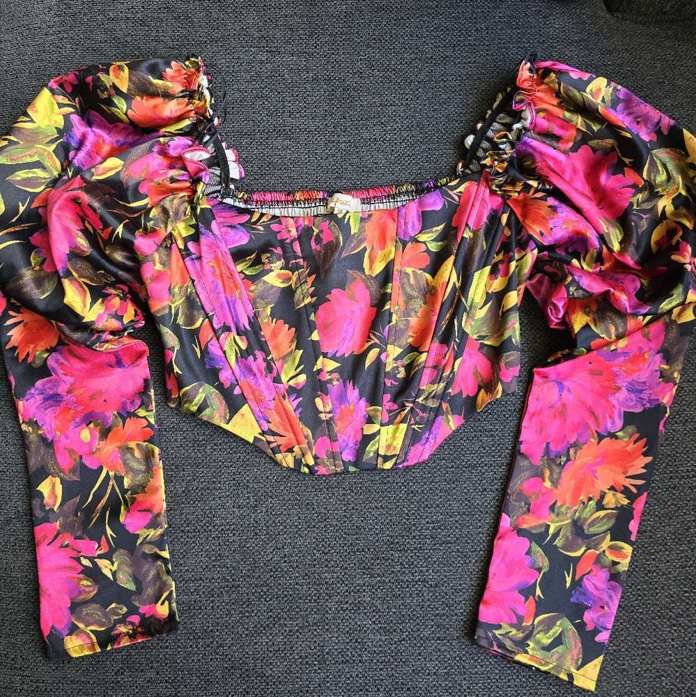 Gorgeous Floral Crop Top